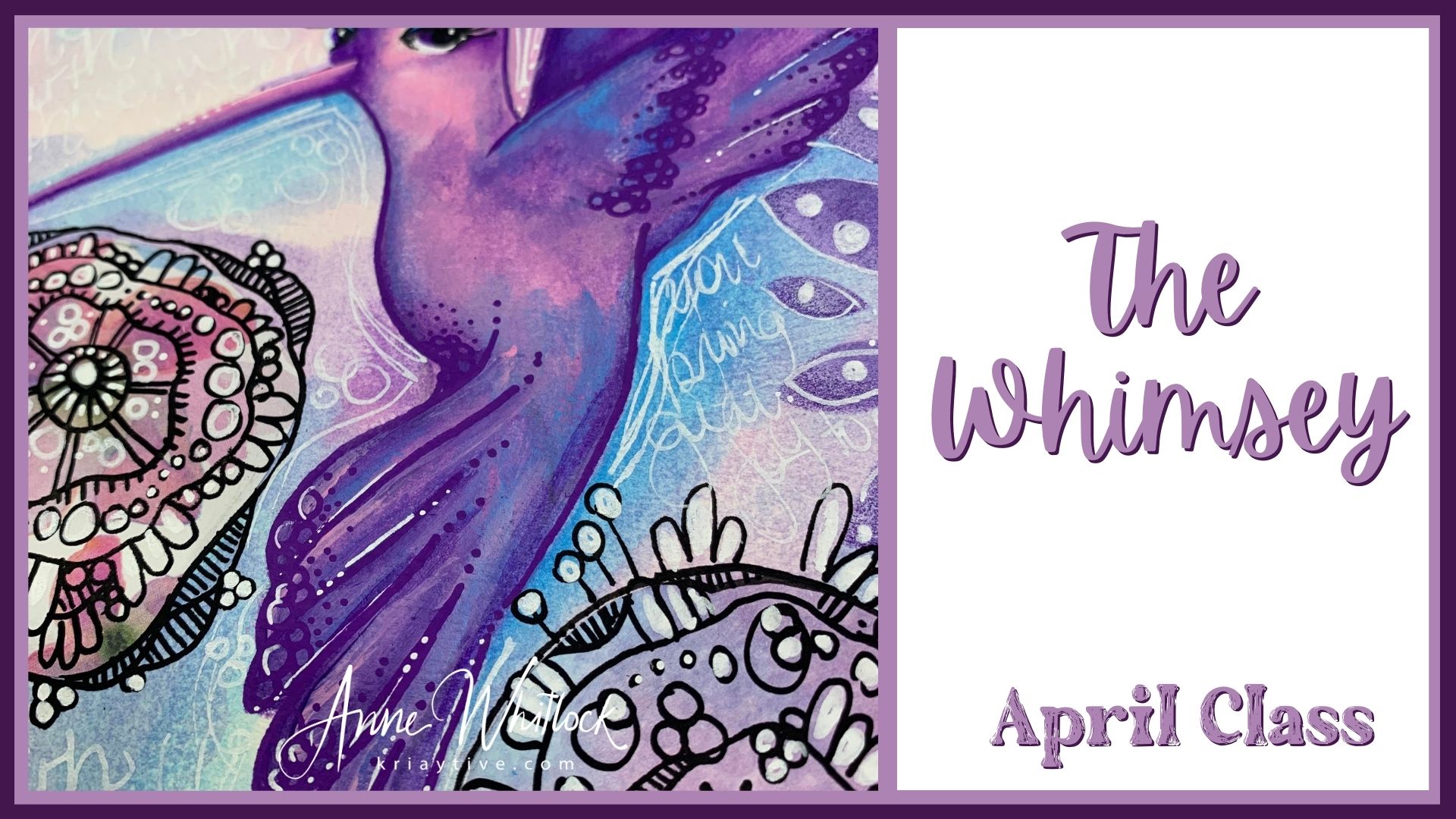 3. Zentangle & Whimsey