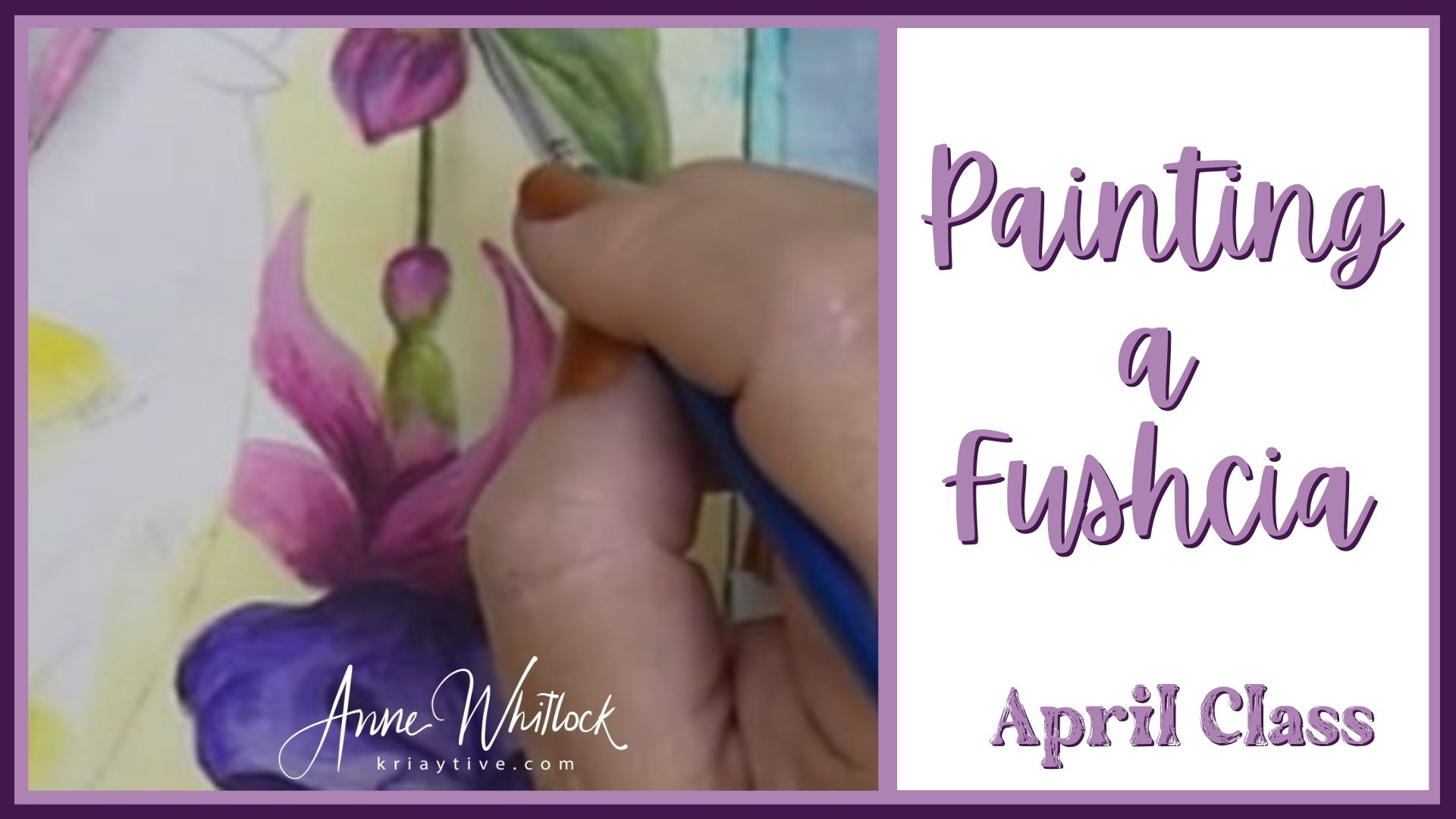 2. Painting a Fuschia